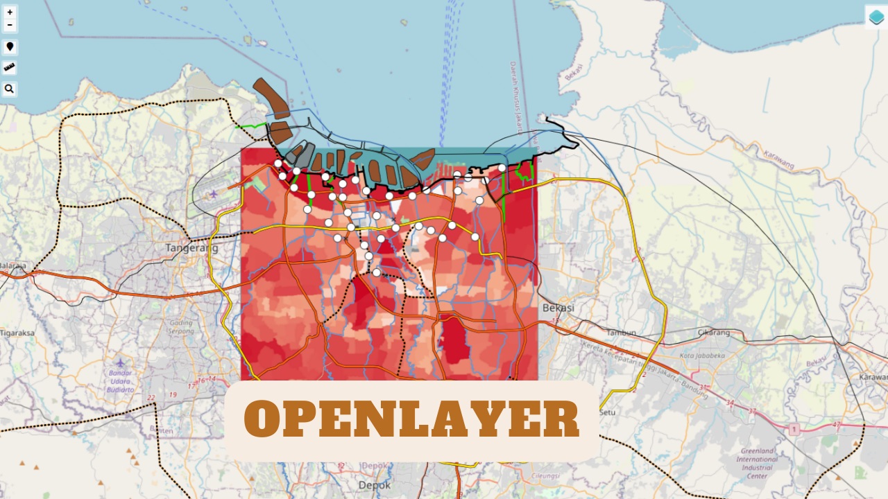 OpenLayers — Jakarta Giant Sea Wall