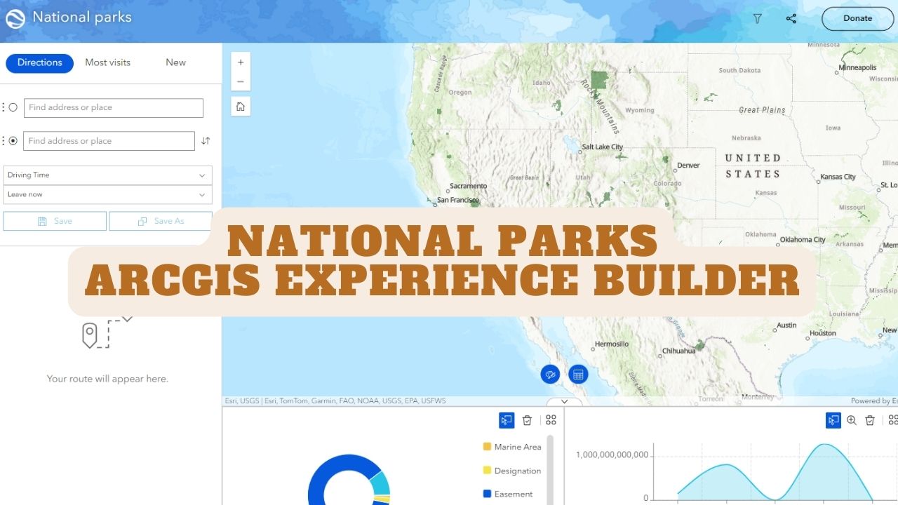 National Parks — ArcGIS Experience Builder